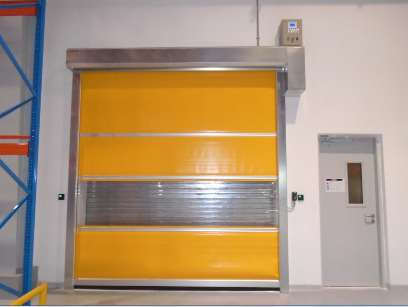 Automatic Radar Sensor PVC High Speed Door